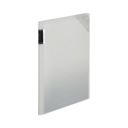 クリヤーホルダーブックモッテＡ４　グレー６Ｐ画像