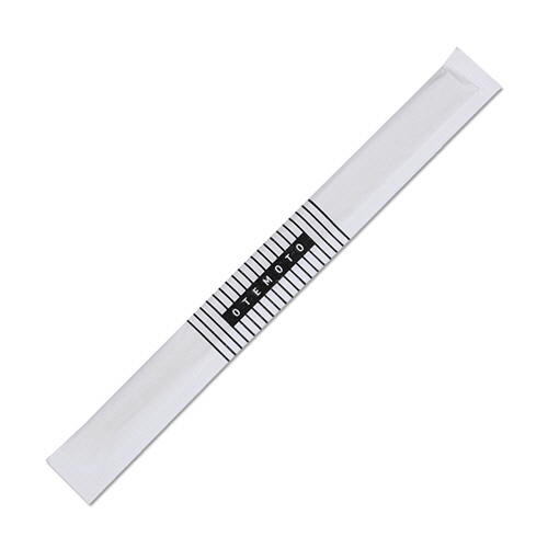 割箸 ｱｽﾍﾟﾝ元禄箸 紙完封 黒縞 1ｾｯﾄ(4000膳:100膳×40ﾊﾟｯｸ)画像