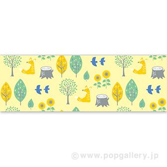 ラウンドシート 夏パターン（北欧風）画像