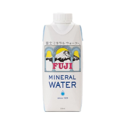 富士ミネラルウオーター３３０ＭＬ紙パック　１８本画像