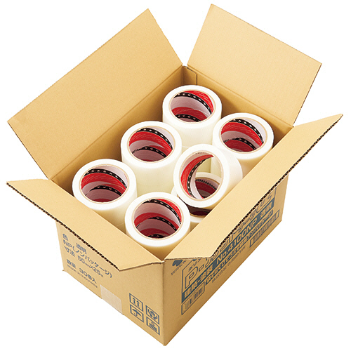 養生用P-ｶｯﾄﾃｰﾌﾟαNo.4100NP無包装 50mm×25m 約0.13mm 透明 1ｹｰｽ(30巻)画像