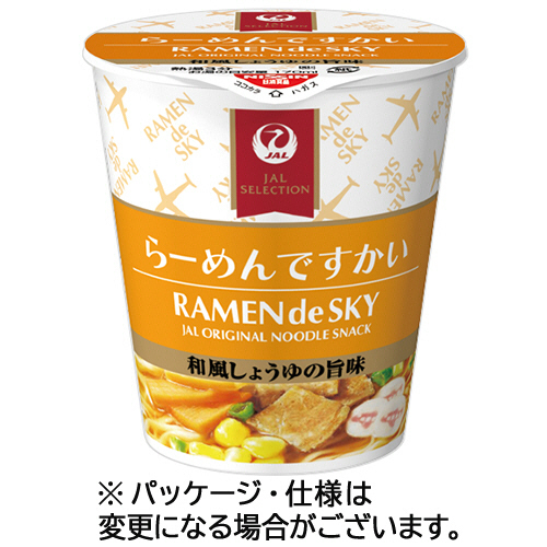 JALｾﾚｸｼｮﾝ らーめんですかい 37g 1ｹｰｽ(15食)