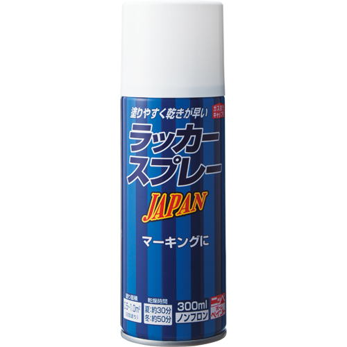 ﾗｯｶｰｽﾌﾟﾚｰ JAPAN 300mL/本 ﾎﾜｲﾄ 1ｾｯﾄ(12本)画像