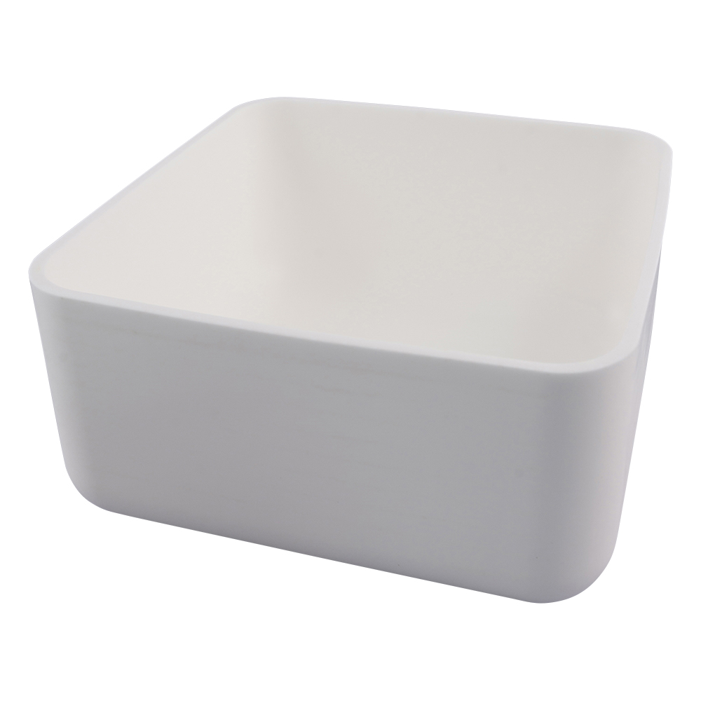 アルミナ焼成用容器　角型るつぼ　200角×100mm画像