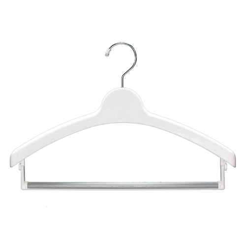 ハンガー モノクローゼット トップスハンガー ノンスリップ 10本セット 白