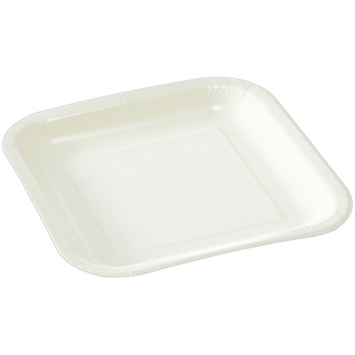 ｽｸｴｱﾌﾟﾚｰﾄ 23cm 1ﾊﾟｯｸ(50枚)画像