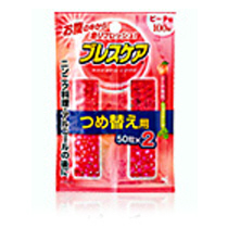 ﾌﾞﾚｽｹｱ ﾋﾟｰﾁ 詰替用 50粒×2袋 1個画像