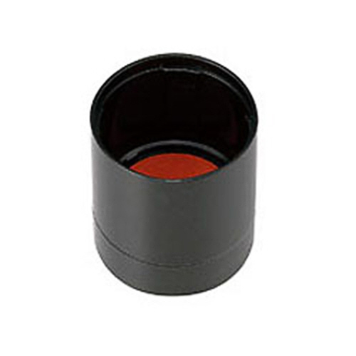 ﾃﾞｰﾀｰﾈｰﾑ 部品 EX15号 ﾌﾞﾗｯｸ ｷｬｯﾌﾟ 朱色 1個画像