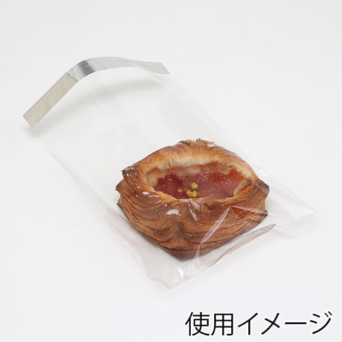 小さいパンの個包装に！封かんテープ付き防曇OPP袋