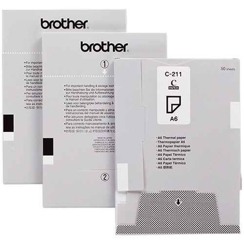 感熱紙 A6ｻｲｽﾞ 1ﾊﾟｯｸ(1000枚:50枚×20個)画像