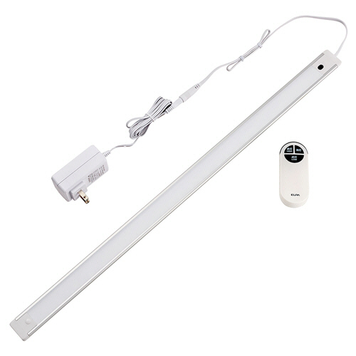 ｽﾘﾑ&ﾌﾗｯﾄLEDﾗｲﾄ(LED多目的灯) ﾘﾓｺﾝﾀｲﾌﾟ 本体ｻｲｽﾞ約61cm 電球色 1台