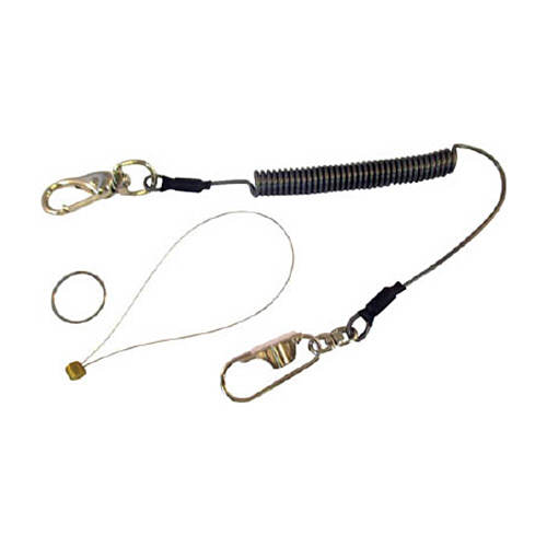 安全ﾛｰﾌﾟ ﾀﾞｲﾚｸﾄｷｬｯﾁﾌｯｸ付 ﾌﾞﾗｯｸ 1本画像