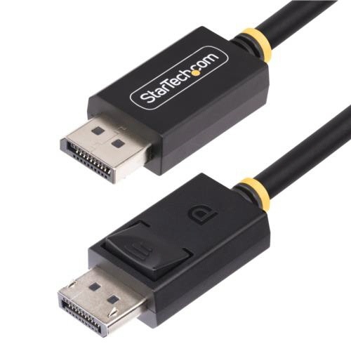 DisplayPort　2.1ケーブル　1m　16K/60Hz　オス-オス　ブラック　1本