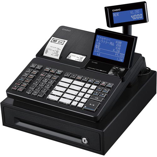 電子レジスタ　ＳＲ－Ｓ４０００－２０ＳＢＫブラック画像