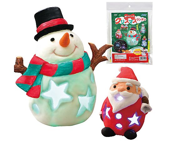 ねんどでつくるクリスマスランタン画像
