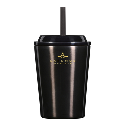 タンブラー カフェマグバリスタ ストロータンブラー 300ml ブラック画像