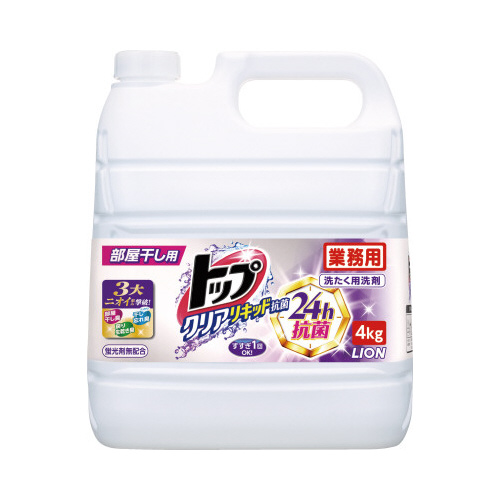 トップクリアリキッド　抗菌　業務用　４ｋｇ×３