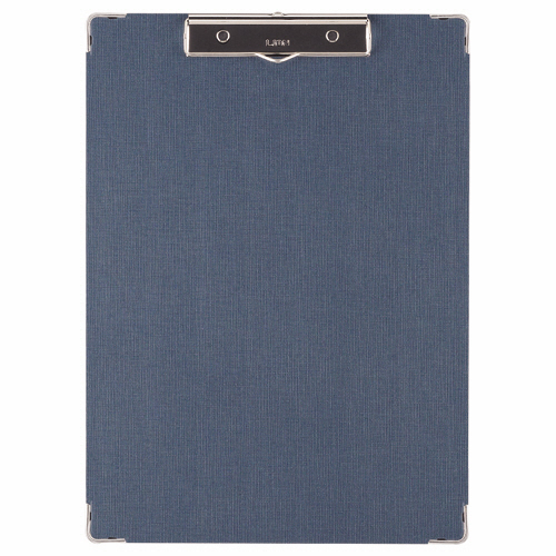 ﾎﾞｰﾙ用箋挟 B4ﾀﾃ 紺 1枚画像