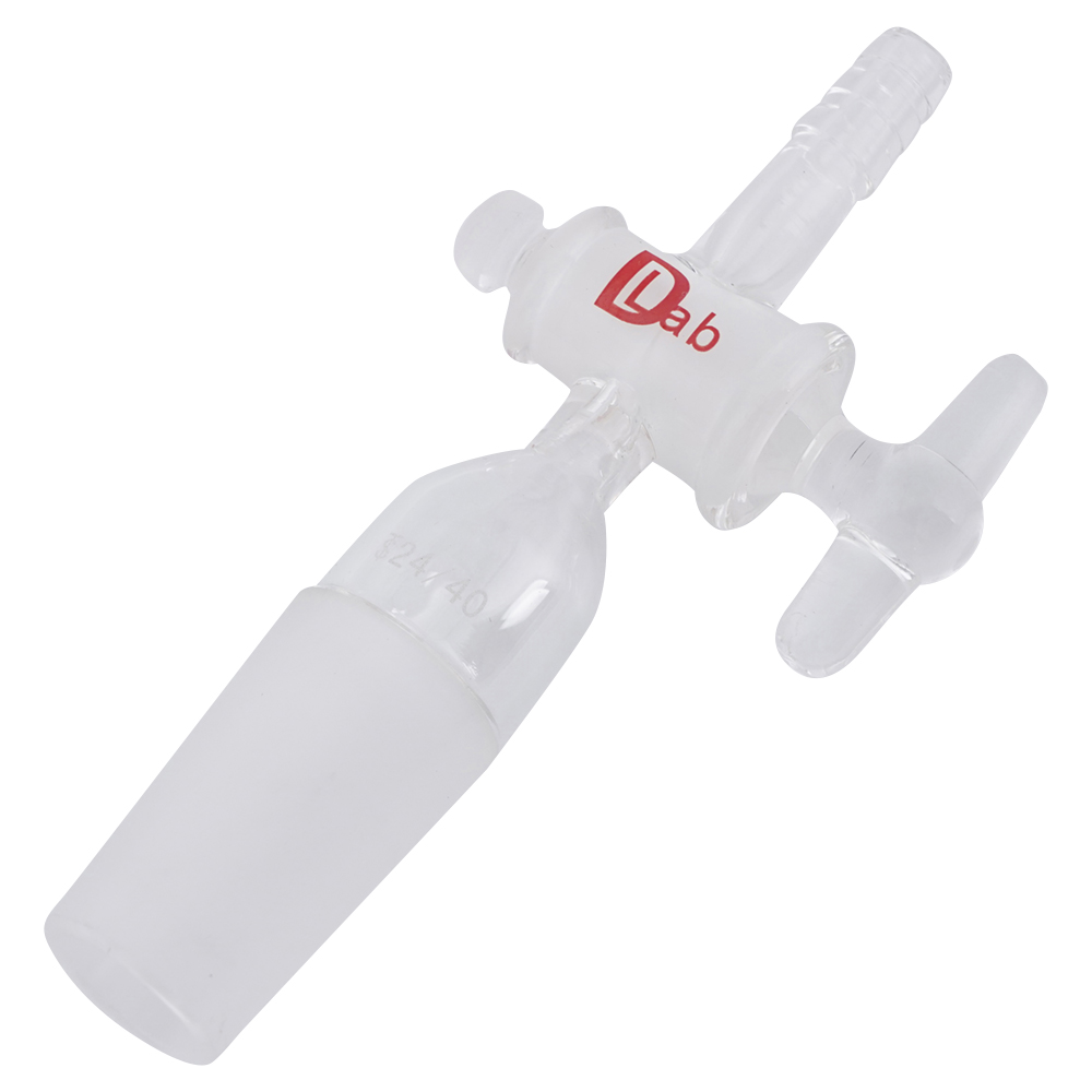 ジョイント付吸引コック ガラスコック・直管 TS24/40画像