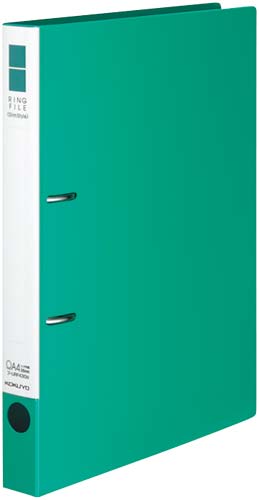 リングＦスリムスタイル緑Ａ４縦背幅３３ｍｍ３０冊画像