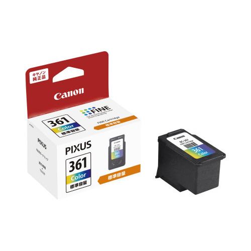 純正インク　ＢＣ－３６１　３色カラー画像