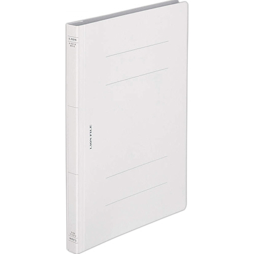 ﾌﾗｯﾄﾌｧｲﾙ(環境) 樹脂押え具 B5ﾀﾃ 150枚収容 背幅18mm 無着色 1冊画像