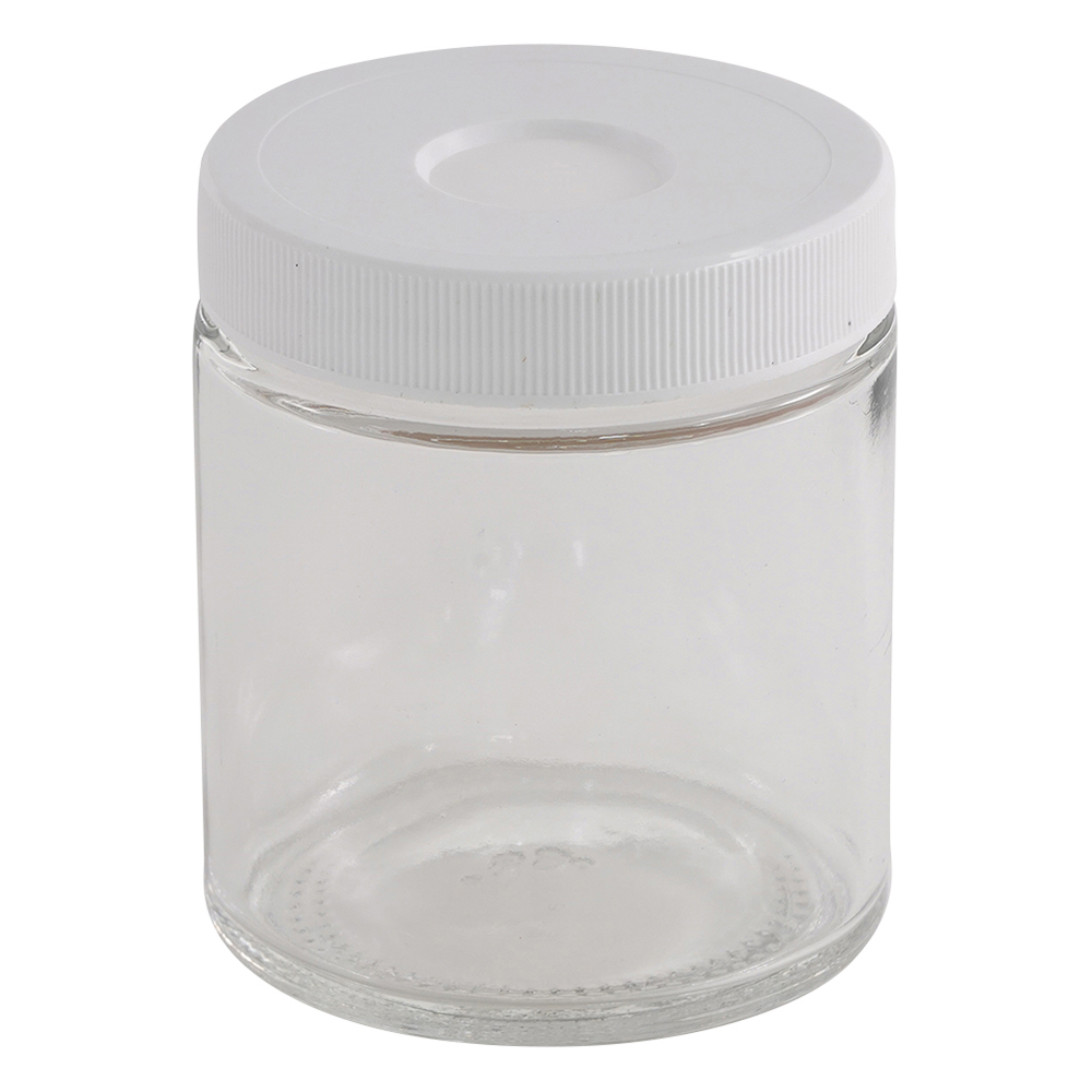 セプタム付きボトル・広口 110mL 未洗浄 透明 24本入画像