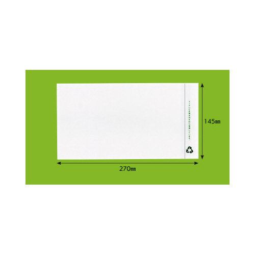 完全密封再生透明　長３　１４５×２７０　１００枚