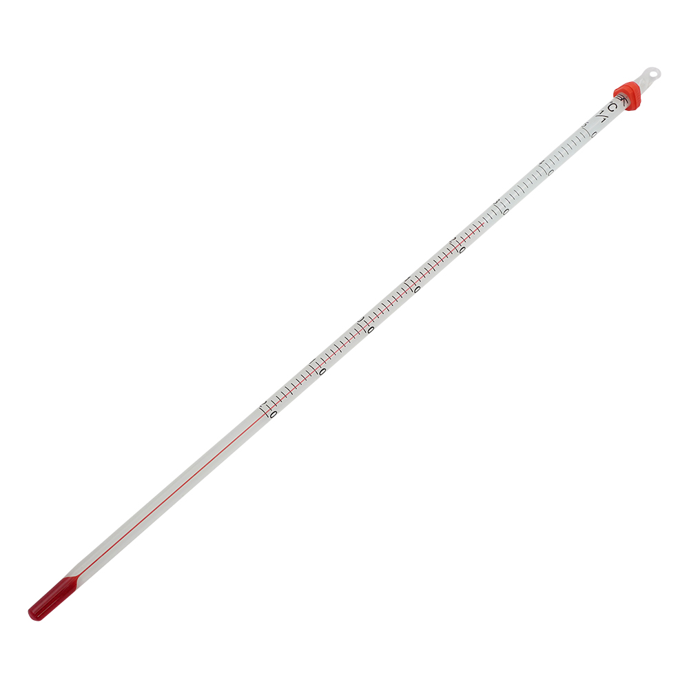 赤液棒状温度計　-30～105℃画像