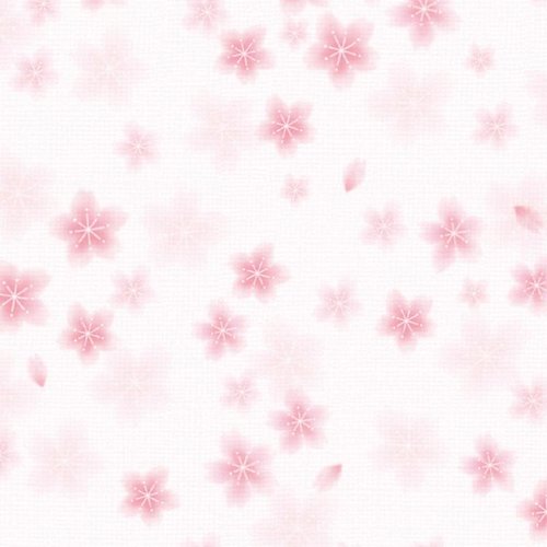 ギフト資材 49-1510 包装紙 和ごころ桜 半才判 50枚入 ササガワ画像