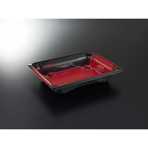 中央化学 どんぶり容器 CT 活膳 20-16 飛騨R-BK 本体画像