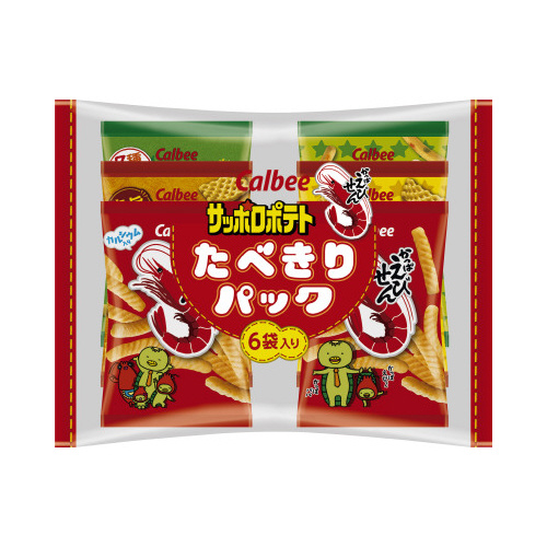 たべきりパック　６袋入×６画像