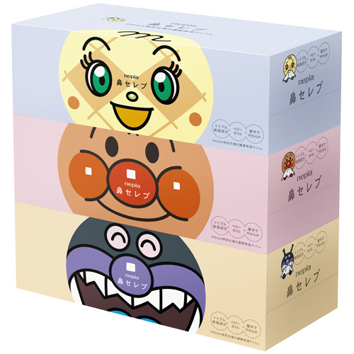 ﾈﾋﾟｱ ｱﾝﾊﾟﾝﾏﾝ鼻ｾﾚﾌﾞ 180組/箱 1ﾊﾟｯｸ(3箱)画像