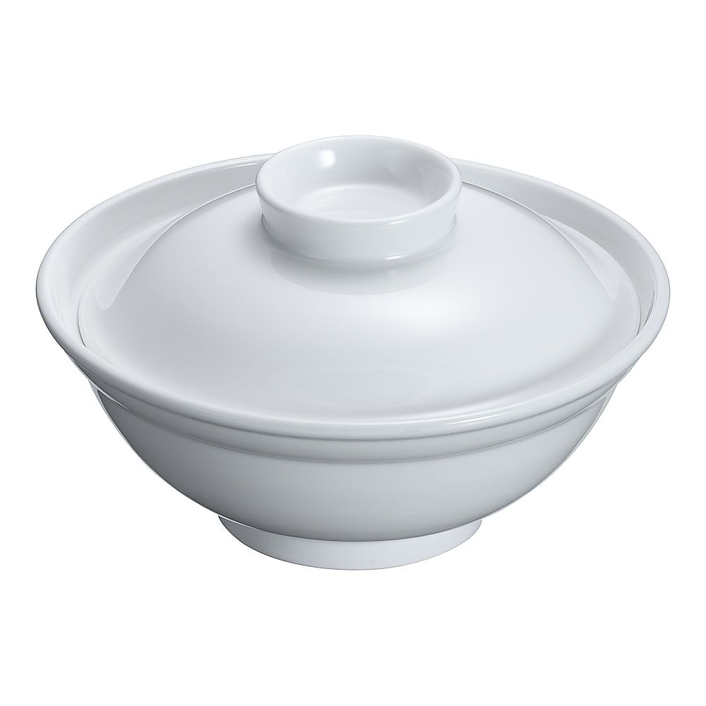 高強度磁器 ホワイト 蓋丼画像