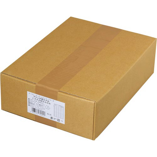 スーパーエコノミーラベル　１４面四辺余白付５００枚画像