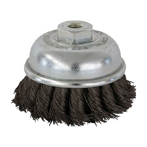 電動工具用ﾂｲｽﾄｶｯﾌﾟﾌﾞﾗｼ Φ75 鋼線0.35 1個画像