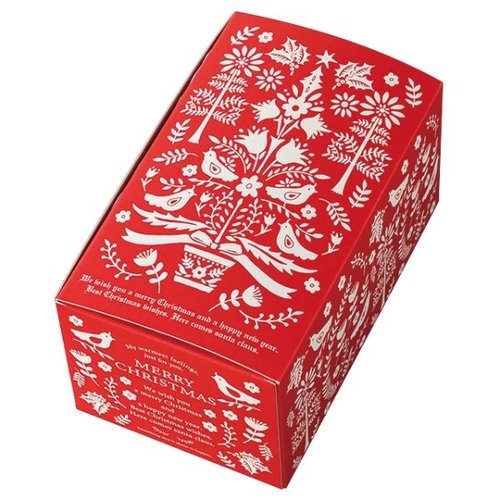 贈答箱 クリスマススカンジナビア ギフトBOXワイド型-M(10枚) ヘッズ画像