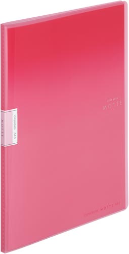 クリヤーブックモッテＡ４縦　２０Ｐ　ピンク１０冊