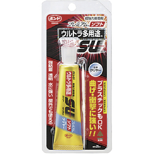 ﾎﾞﾝﾄﾞｳﾙﾄﾗ多用途SUﾌﾟﾚﾐｱﾑｿﾌﾄ 25ml ｸﾘｱｰ 透明 1個画像