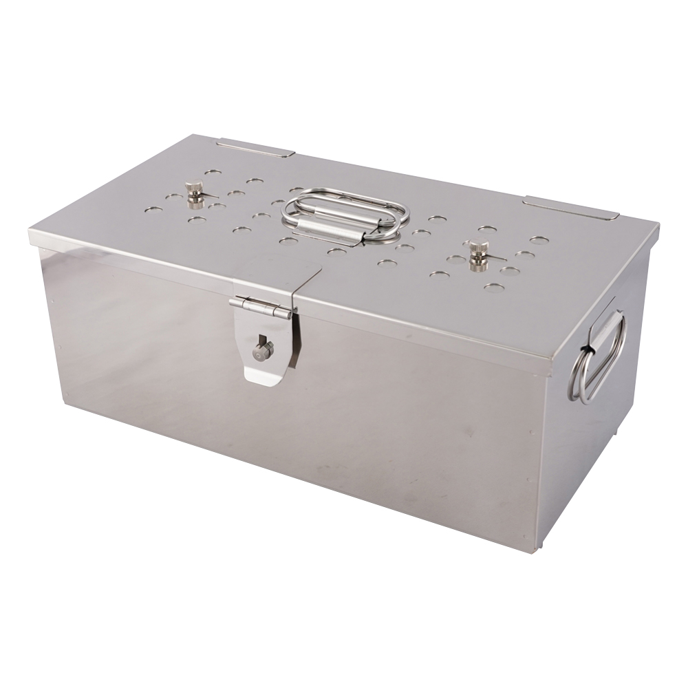 角型滅菌カスト(フタ・底開閉式) 300×150×115mm画像