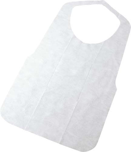 不織布エプロン　白　３０枚入画像