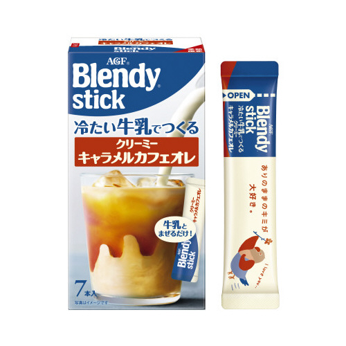 ブレンディ　クリーミーキャラメルカフェオレ７本×３
