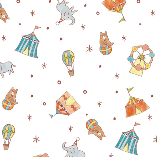 包装紙サーカス画像