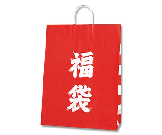 手提げ紙袋　25チャームバッグ　カスタム判　福袋　50枚画像