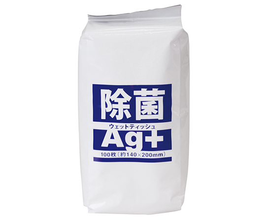 除菌ウエットティッシュ（詰替用） Ag+ 1パック（100枚入）画像