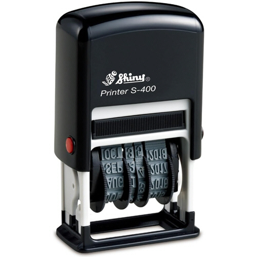 回転自動日付印 本西暦品 4連 UK仕様 1個