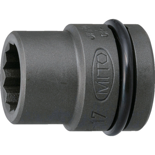 1/2　インパクトレンチ用　ソケット(12角)　17mm　1個画像