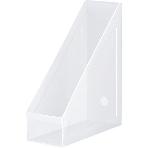 ﾎﾞｯｸｽﾌｧｲﾙ A4ﾀﾃ 背幅105mm ｸﾘｱ 1個画像