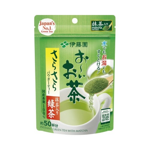 おーいお茶　抹茶入りさらさら緑茶　４０ｇ×５画像