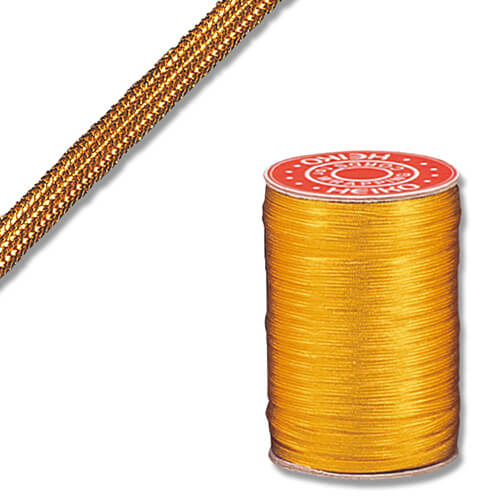HEIKO 紐 贈答用紐 金平 約4.5mm×100m 金画像